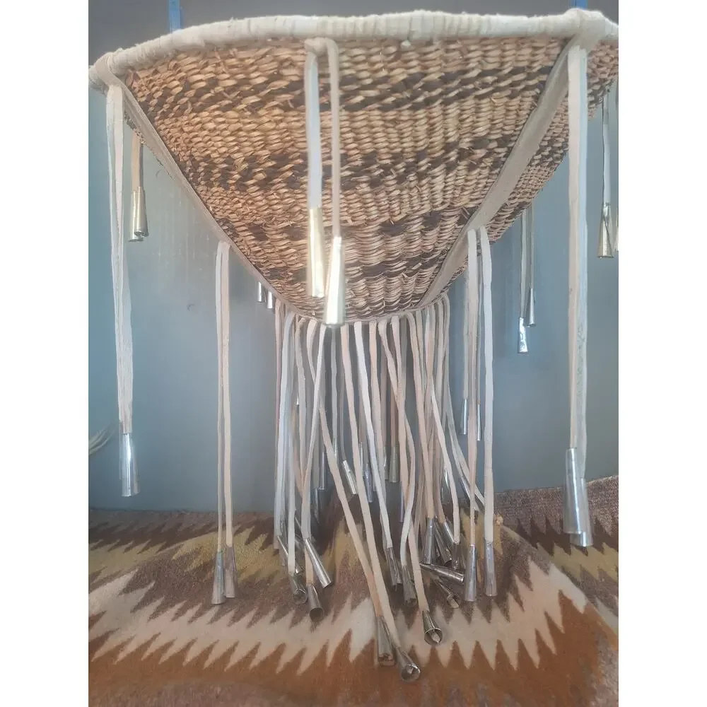 Vintage San Carlos Apache Burden Basket Helen Bonita Heard Museum Provenance